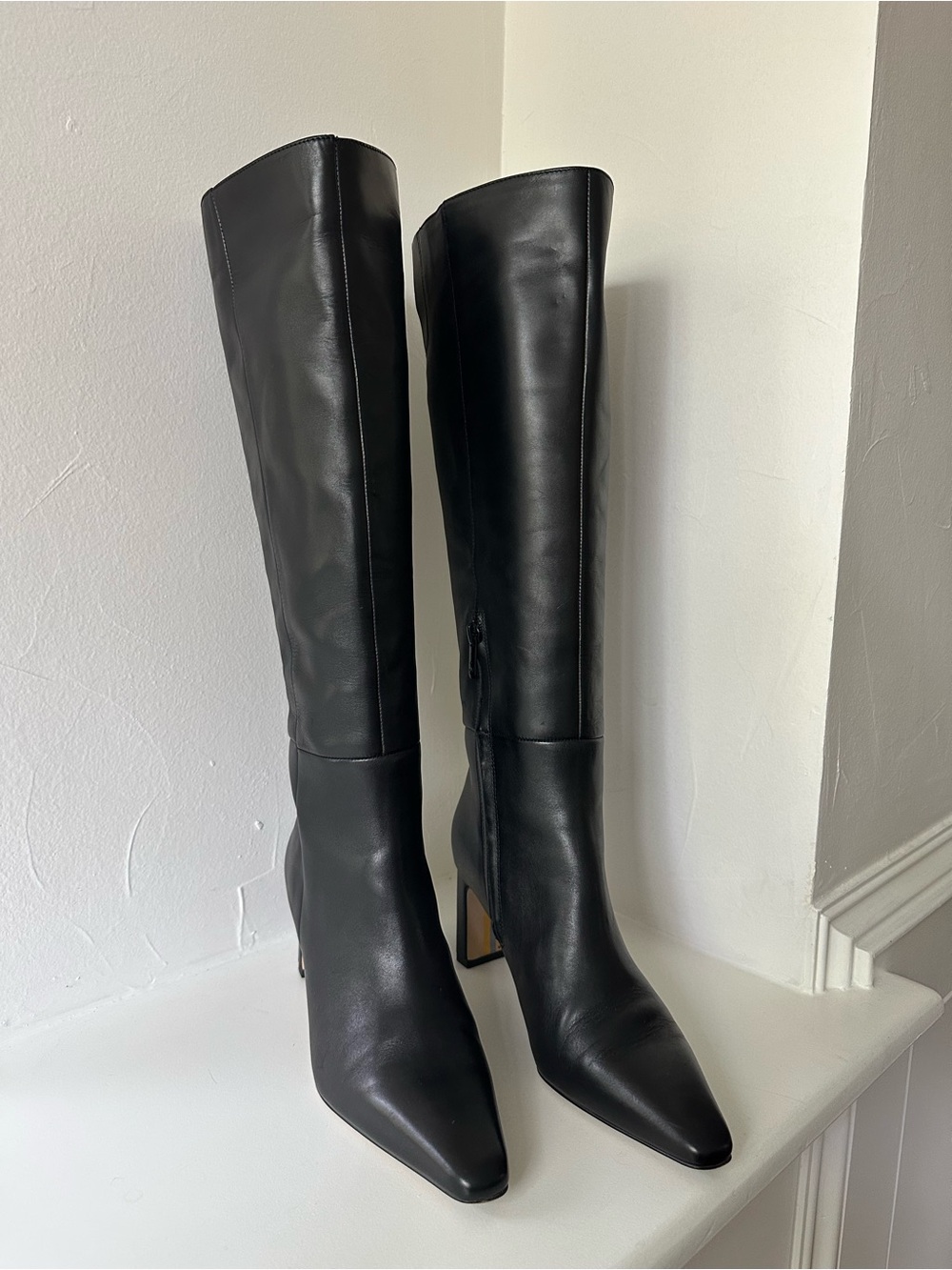 Sylvia Black Boots - Picture 2 of 4